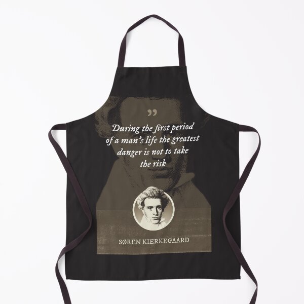 Item preview, Søren Kierkegaard - During the first period of a man's life the greatest danger is not to take the risk designed and sold by Syahrasi.