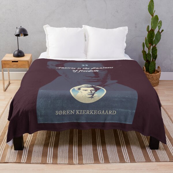 Item preview, Søren Kierkegaard - Anxiety is the dizziness of freedom designed and sold by Syahrasi.