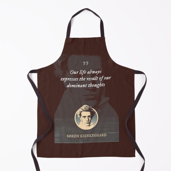 Item preview, Søren Kierkegaard - Our life always expresses the result of our dominant thoughts designed and sold by Syahrasi.