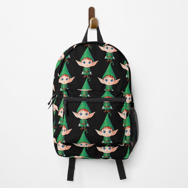 Item preview, Cute Cartoon Elf with Green Outfit designed and sold by artwaves.