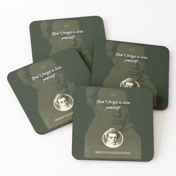 Item preview, Søren Kierkegaard - Don't forget to love yourself designed and sold by Syahrasi.