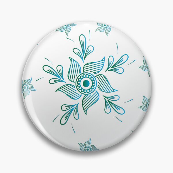 Item preview, Blue straight line flower designed and sold by KwangCB.