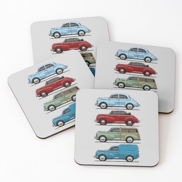 Item preview, My drawing of the Morris Minor family designed and sold by designjaag.