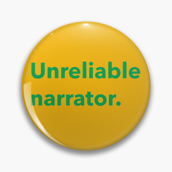 Item preview, Unreliable Narrator (retro version). designed and sold by winterwinter.