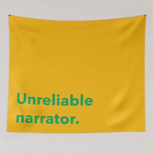 Item preview, Unreliable Narrator (retro version). designed and sold by winterwinter.
