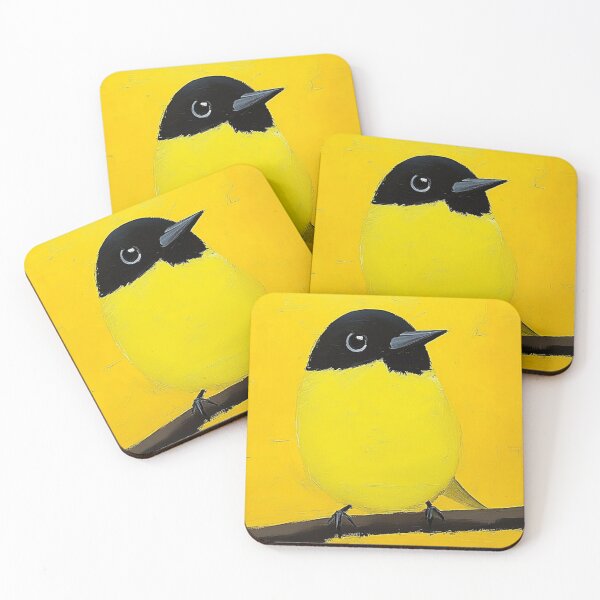 Item preview, Funky & Fresh: Joyful Yellow Bird Art to Brighten Your Day! designed and sold by Ignorant-Artist.