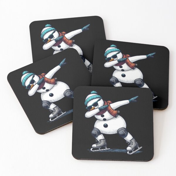 Item preview, Dabbing Dance Snowman Skate Skater Heart Sunglasses designed and sold by Artistoos.