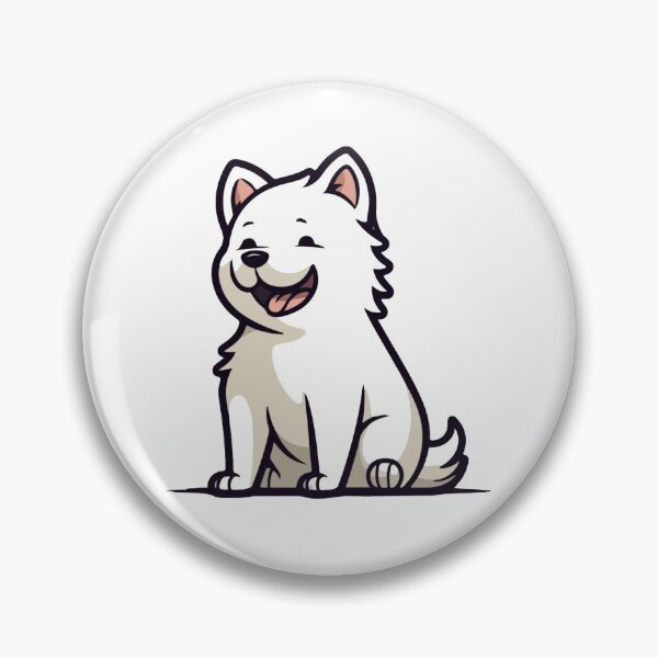 Item preview, cut dog, white dog, baby dog, laugh dog designed and sold by BOOM BOOM .