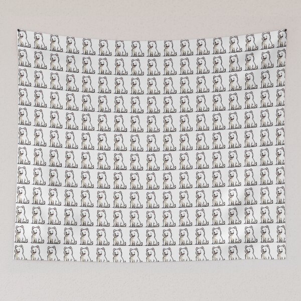 Item preview, cut dog, white dog, baby dog, laugh dog designed and sold by BOOM BOOM .