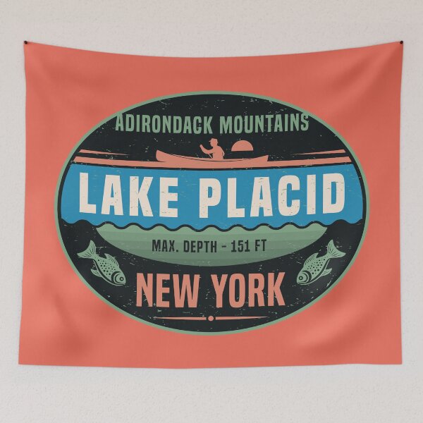 Item preview, Lake Placid, Adirondack Mountains, New York designed and sold by studio838.