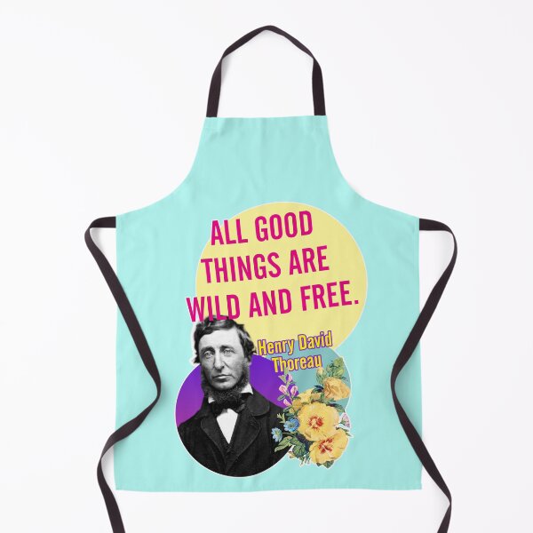 Item preview, All good things are wild and free, Thoreau quote designed and sold by Mauswohn.