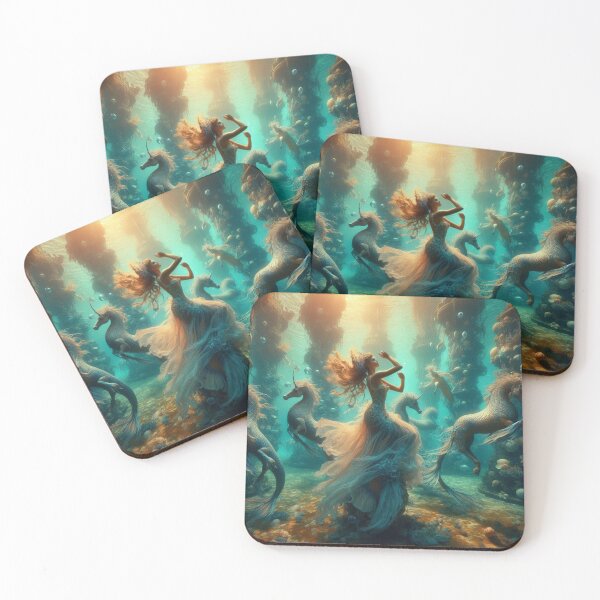 Item preview, Mermaids and horses doing authentic dancing designed and sold by Dogandesighn.
