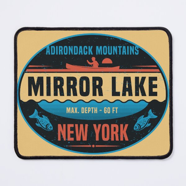 Item preview, Mirror Lake, Adirondack Mountains, New York designed and sold by studio838.