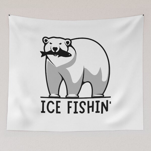 Item preview, Ice Fishin' designed and sold by AMERICANCHEEZ.