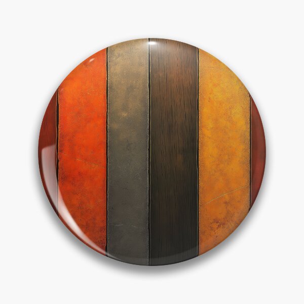Item preview, Ember & Charcoal Stripes - Modern Abstract Design in Orange & Black designed and sold by TheSillySartor.