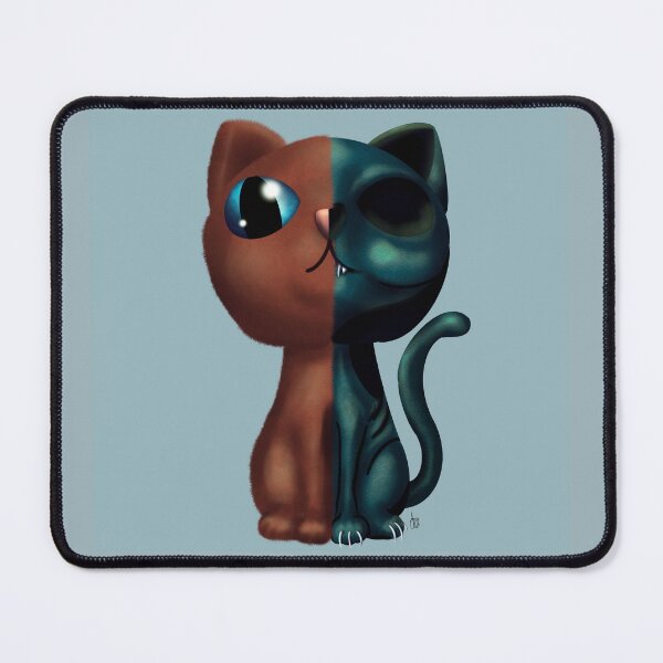 Item preview, Cute Cat Version of Hel – Mythical Norse Goddess Illustration designed and sold by AnneOther.