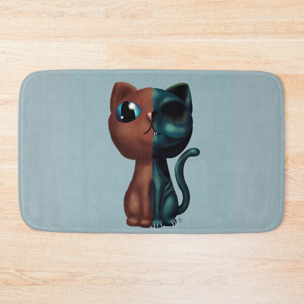 Item preview, Cute Cat Version of Hel – Mythical Norse Goddess Illustration designed and sold by AnneOther.