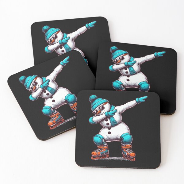 Item preview, Dabbing Dance Snowman Skate Skater Heart Sunglasses designed and sold by Artistoos.