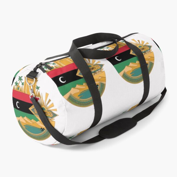 Item preview, Libya Welcomes Flag Map Tripoli, Benghazi, Sahara desert designed and sold by AnimalsDH305.