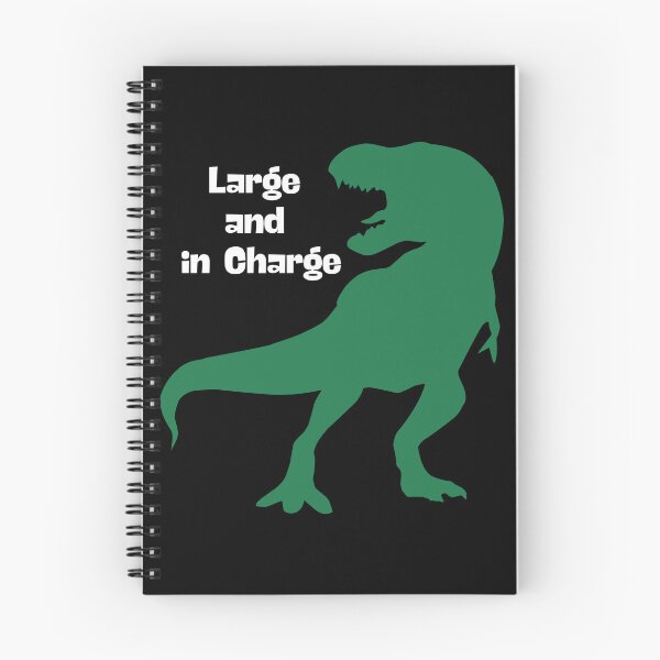 Item preview, Large and in Charge - Funny T Rex Dinosaur designed and sold by TousheArt.
