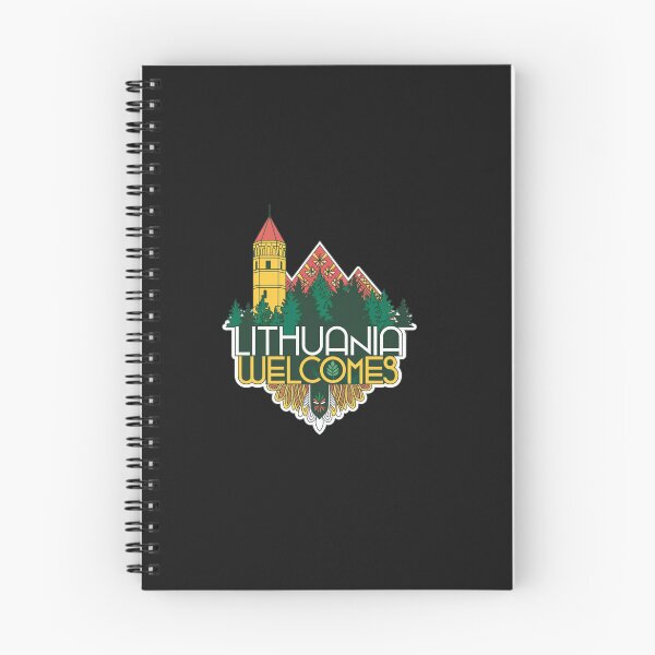 Item preview, Lithuania Welcomes Flag Map Vilnius, Trakai Island  designed and sold by AnimalsDH305.