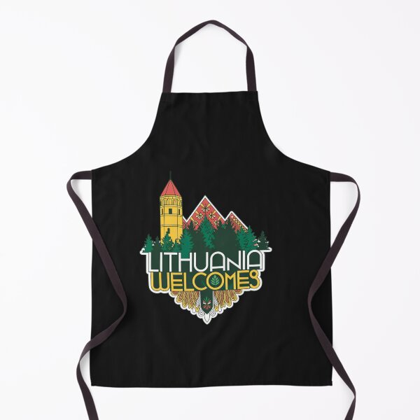 Item preview, Lithuania Welcomes Flag Map Vilnius, Trakai Island  designed and sold by AnimalsDH305.