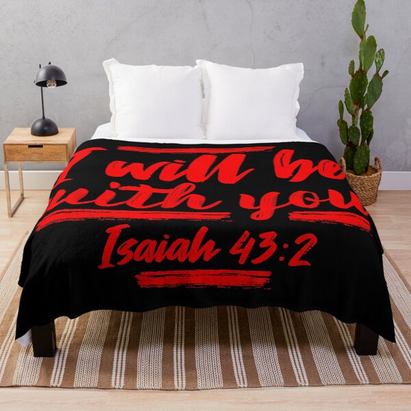Item preview, Isaiah 43:2 I Will Be With You designed and sold by plushism.