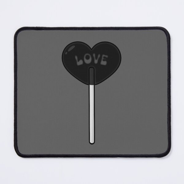 Item preview, Heart Love Black Lollipop designed and sold by sasyall.