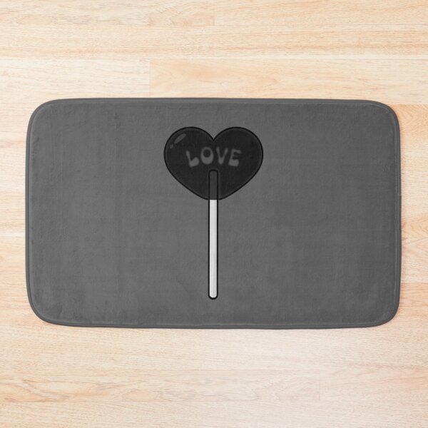 Item preview, Heart Love Black Lollipop  designed and sold by sasyall.