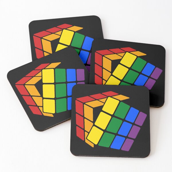 Item preview, The Rainbow Rubik Cube designed and sold by JujuDesignX.