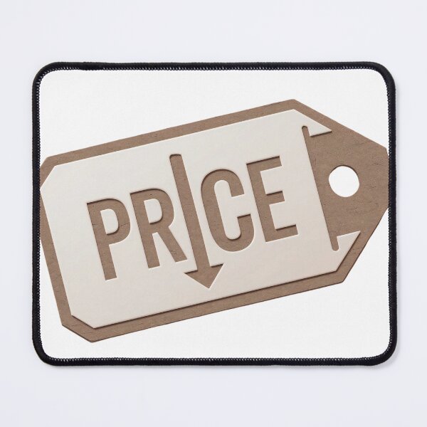 Item preview, Stylized Price Tag Design with Bold Letters and Downward Arrow designed and sold by Creative88Art.