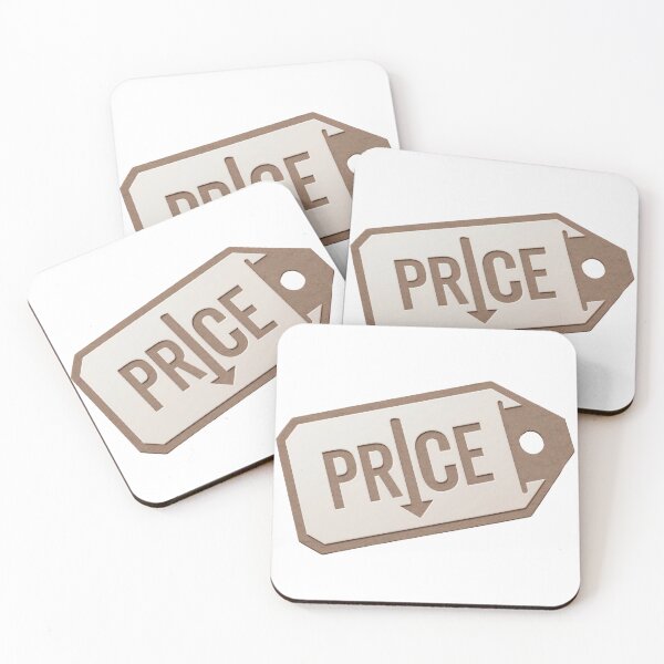 Item preview, Stylized Price Tag Design with Bold Letters and Downward Arrow designed and sold by Creative88Art.