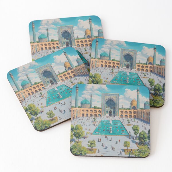 Item preview, Majestic Isfahan Square designed and sold by PersiaArts.