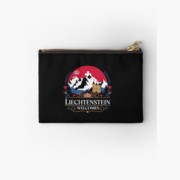 Item preview, Liechtenstein Welcomes Flag Map Vaduz, Alps designed and sold by AnimalsDH305.