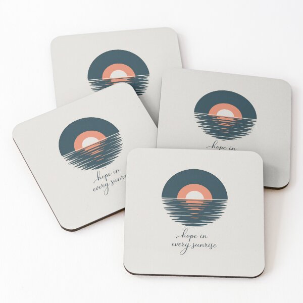 Item preview, Minimalist Sunrise Illustration with Reflection Over Water designed and sold by Creative88Art.