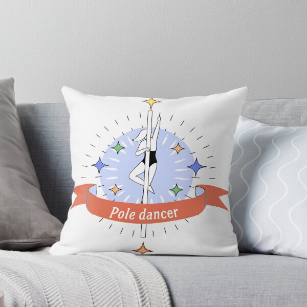 Item preview, Abstract Illustration of a Pole Dancer with Radiating Background designed and sold by Creative88Art.