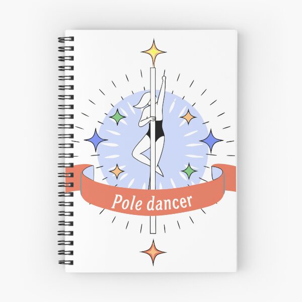 Item preview, Abstract Illustration of a Pole Dancer with Radiating Background designed and sold by Creative88Art.