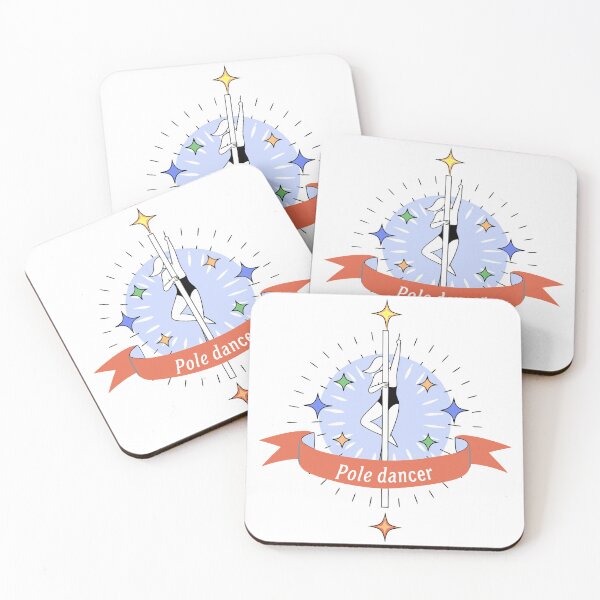 Item preview, Abstract Illustration of a Pole Dancer with Radiating Background designed and sold by Creative88Art.