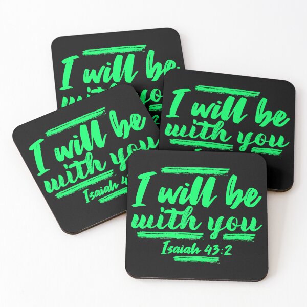 Item preview, Isaiah 43:2 I Will Be With You designed and sold by plushism.