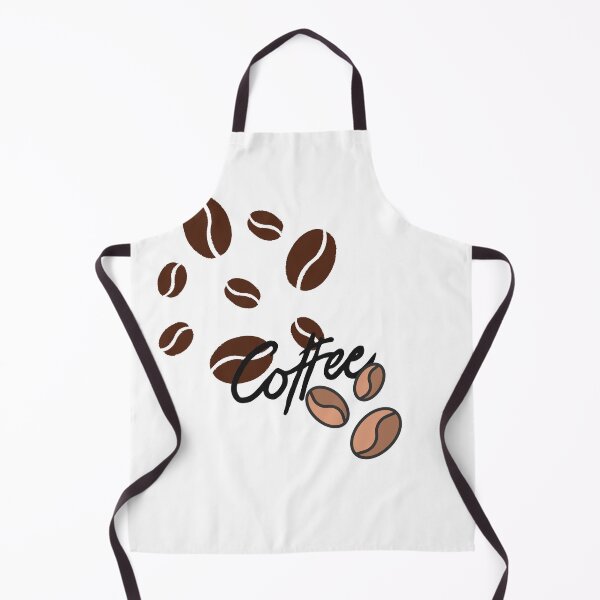 Item preview, coffee with coffee beans pattern designed and sold by Coffee-club-A-Z.