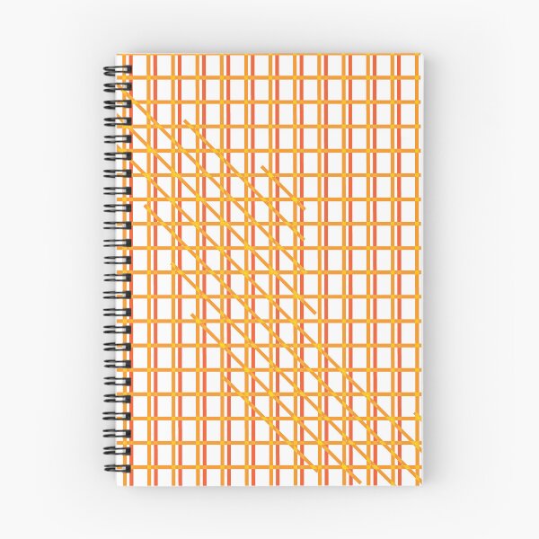 Item preview, Overlapping red and orange grids designed and sold by KwangCB.