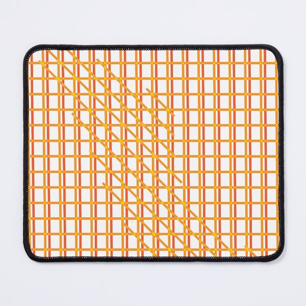 Item preview, Overlapping red and orange grids designed and sold by KwangCB.