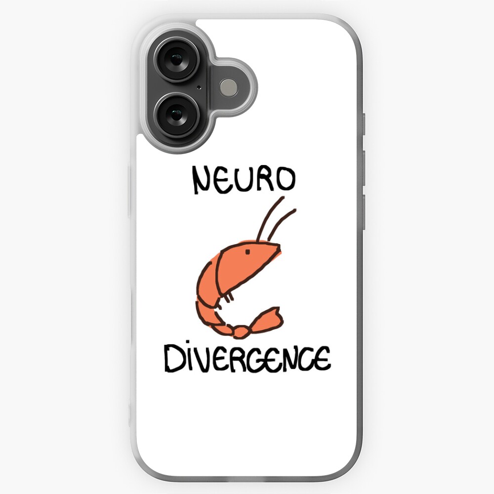 neurodivergence shrimp Sticker