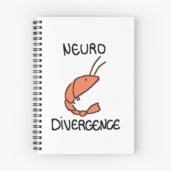 Item preview, neurodivergence shrimp designed and sold by badri2.