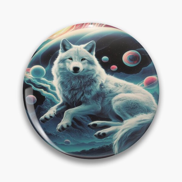 Artikelvorschau, Der kosmische Wolf entworfen und verkauft von Collection de trésors .