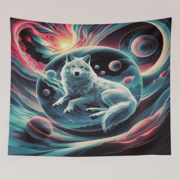 Item preview, Der kosmische Wolf designed and sold by Collection de trésors .