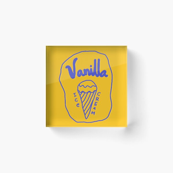 Item preview, vanilla ice cream designed and sold by zzzozzo.