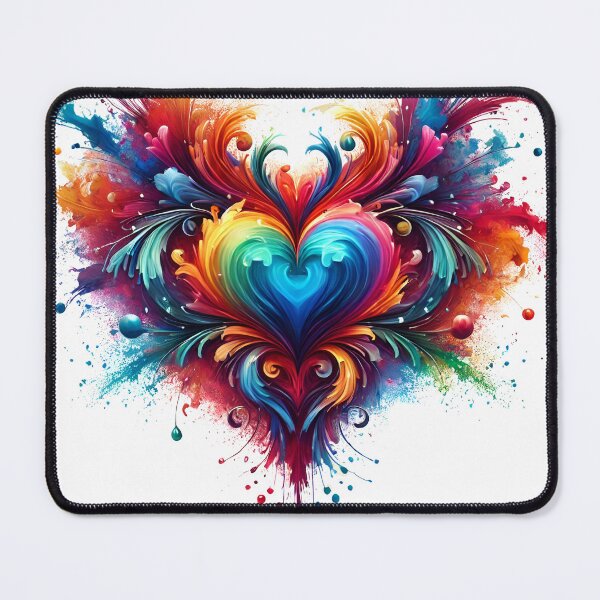Item preview, Splashed Heart Shape designed and sold by KwangCB.