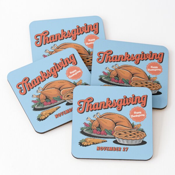 Item preview, Thanksgiving Design with Roasted Turkey and Festive Elements designed and sold by Creative88Art.