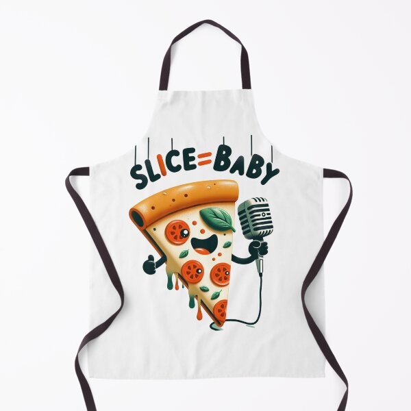 Item preview, Funny Pizza Slice Slice Baby Design designed and sold by ClothingByLenni.
